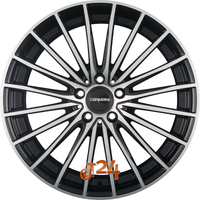 CARMANI Velgen - CA24 KARL Black Polished  - 19 inch