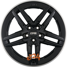 CMS Velgen - C29 AERO DRB Diamant Horn Schwarz Glanz - 19 inch