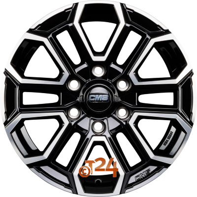 CMS Velgen - C35 PICK UP DB Diamant Schwarz Glanz - 17 inch