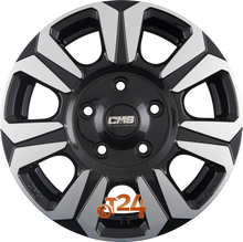 CMS Velgen - C31 HEAVY DUTY DB Diamant Schwarz Glanz - 17 inch