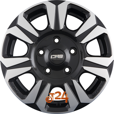 CMS Velgen - C31 HEAVY DUTY DB Diamant Schwarz Glanz - 17 inch