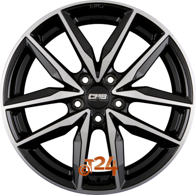 CMS Velgen - C28 DB Diamant Schwarz - 17 inch