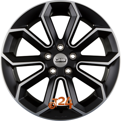CMS Velgen - C20 DMB Diamant-Schwarz Matt - 18 inch