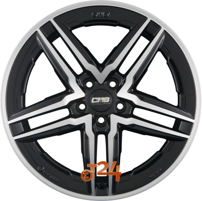 CMS Velgen - C29 AERO DB Diamant Schwarz Glanz - 19 inch