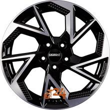 DEZENT Velgen - AP DARK - Schwarz Frontpoliert - 17 inch