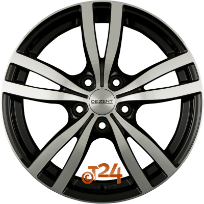 DEZENT Velgen - TC DARK - Black Polished - 15 inch
