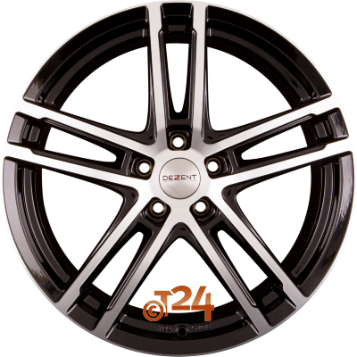 DEZENT Velgen - TZ DARK - Black Polished - 17 inch