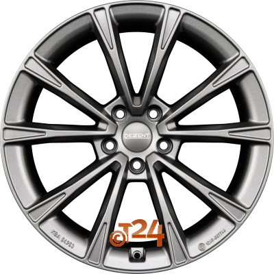 DEZENT Velgen - AR GRAPHITE - Graphite Matt - 20 inch