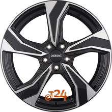 DEZENT Velgen - KB DARK - Schwarz Frontpoliert - 16 inch