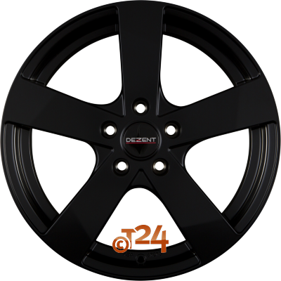 DEZENT Velgen - TD DARK - Black Matt - 17 inch