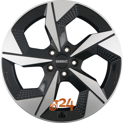 DEZENT Velgen - AO DARK - Schwarz Frontpoliert - 20 inch