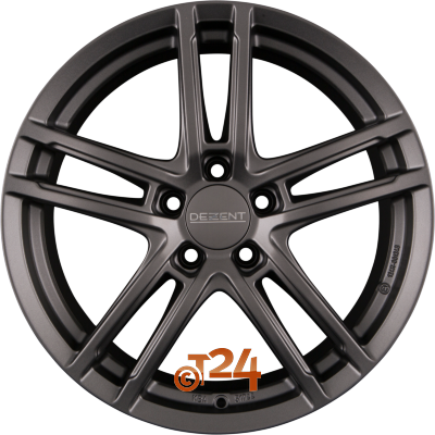 DEZENT Velgen - TZ GRAPHITE - Graphite Matt - 17 inch