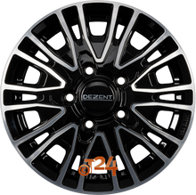 DEZENT Velgen - KE DARK - Schwarz Frontpoliert - 16 inch