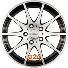 DEZENT Velgen - TI DARK - Black Polished Front - 17 inch