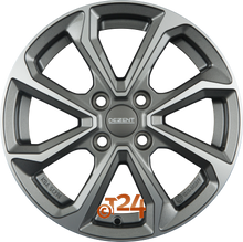DEZENT Velgen - KT DARK - Gunmetal Polished - 15 inch