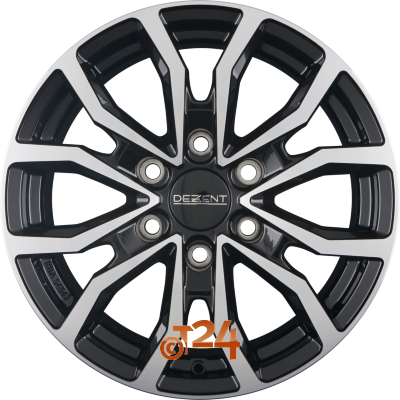 DEZENT Velgen - KC DARK - Schwarz Frontpoliert - 19 inch