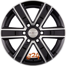 DEZENT Velgen - TJ DARK - Black Polished Front - 16 inch