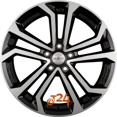 DEZENT Velgen - TA DARK - Schwarz Frontpoliert - 18 inch
