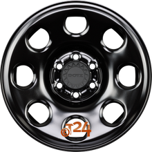 DOTZ Velgen - OUTLAND BLACK (Stalen Velg) - Schwarz Matt - 18 inch