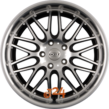 DOTZ Velgen - MUGELLO Schwarz Glanz Frontpoliert - 17 inch
