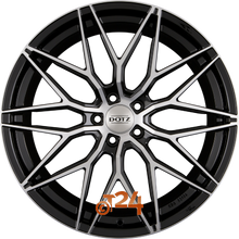 DOTZ Velgen - SUZUKA DARK - Schwarz Frontpoliert - 20 inch