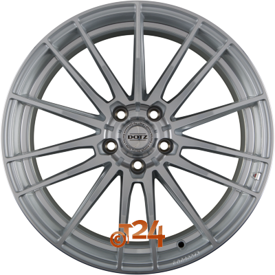 DOTZ Velgen - FAST FIFTEEN BLAZE Silver Polished Lip - 20 inch