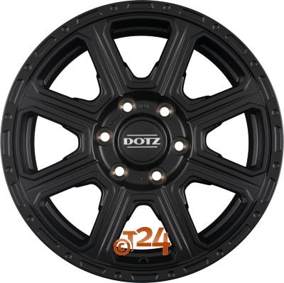 DOTZ Velgen - KALAHARI BLACK - Schwarz Matt - 18 inch