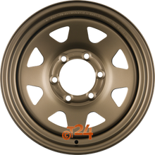 DOTZ Velgen - DAKAR - Ohne Zubehor Bronze - Offroad Stalen Velg - 18 inch