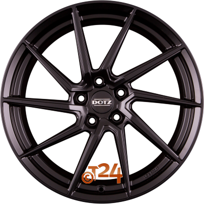 DOTZ Velgen - SPA BLACK - Schwarz Matt - 17 inch