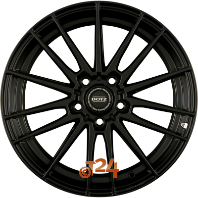 DOTZ Velgen - FAST FIFTEEN DARK Black Matt - 17 inch
