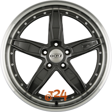 DOTZ Velgen - SP5 DARK - Gunmetal Polished Lip - 20 inch