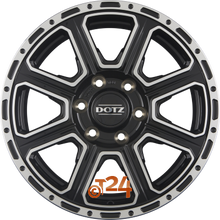 DOTZ Velgen - KALAHARI DARK - Schwarz Poliert - 18 inch
