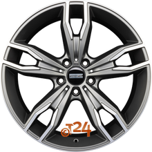 FONDMETAL Velgen - ALKE Matt Titanium Machined - 18 inch