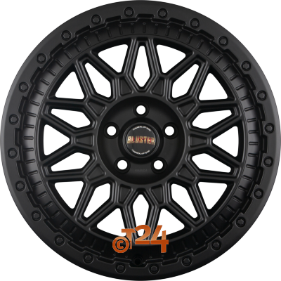 FONDMETAL Velgen - BLUSTER Matt Black - 20 inch