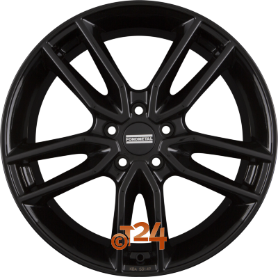 FONDMETAL Velgen - KOROS Glossy Black - 19 inch