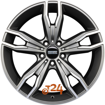 FONDMETAL Velgen - ALKE Matt Titanium Machined - 20 inch