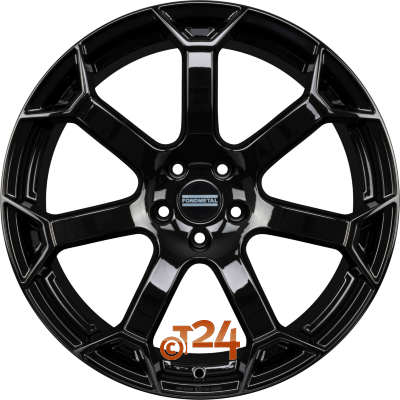 FONDMETAL Velgen - ZEPHYRUS Glossy Black - 20 inch