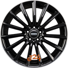 FONDMETAL Velgen - AIDON Glossy Black Machined Lip - 20 inch