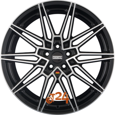 FONDMETAL Velgen - THOE Glossy Black Machined - 19 inch