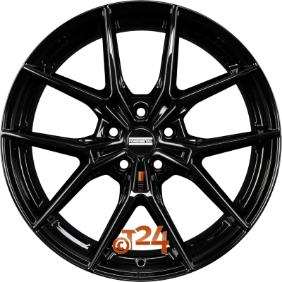 FONDMETAL Velgen - JUPITER Glossy Black - 18 inch