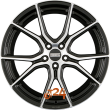 FONDMETAL Velgen - STC-45 Glossy Black Machined - 20 inch