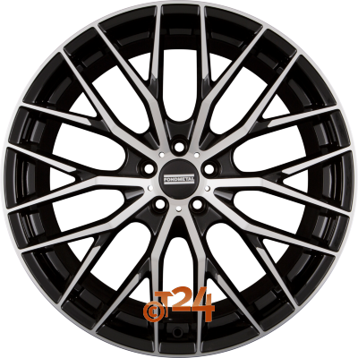 FONDMETAL Velgen - MAKHAI Glossy Black Machined - 19 inch