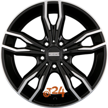 FONDMETAL Velgen - ALKE Glossy Black Machined - 20 inch