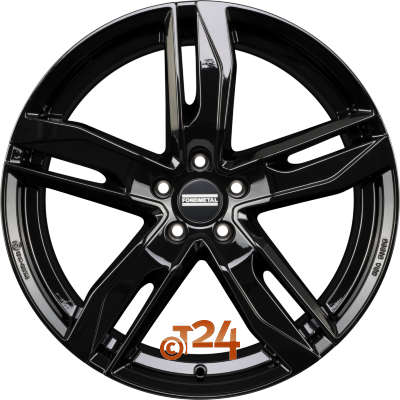 FONDMETAL Velgen - HEXIS Glossy Black - 18 inch