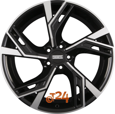 FONDMETAL Velgen - ATENA Glossy Black Machined - 20 inch