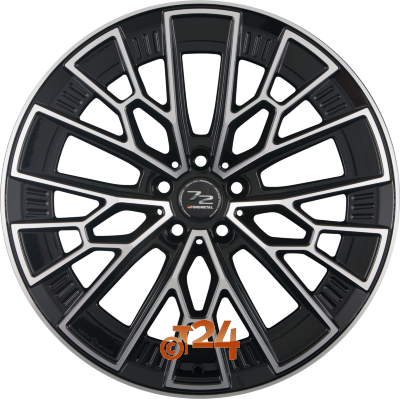 FONDMETAL Velgen - 1972 Glossy Black Machined - 21 inch