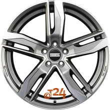 FONDMETAL Velgen - HEXIS Glossy Titanium Machined - 18 inch