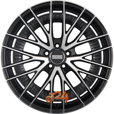 FONDMETAL Velgen - KARI Glossy Black Machined - 19 inch