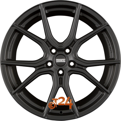 FONDMETAL Velgen - STC-45 Matt Black - 20 inch