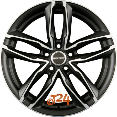 GMP ITALIA Velgen - ATOM Matt Black Diamond - 18 inch